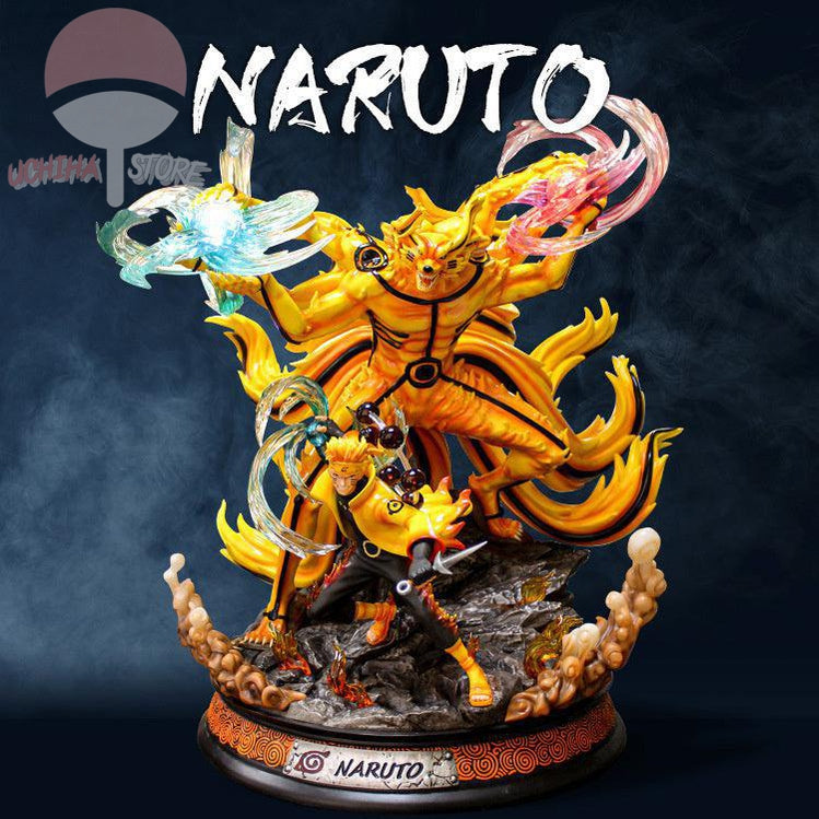 Naruto & Kurama Figure 36CM PVC