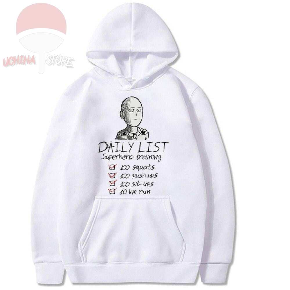 Saitama Workout Hoodie