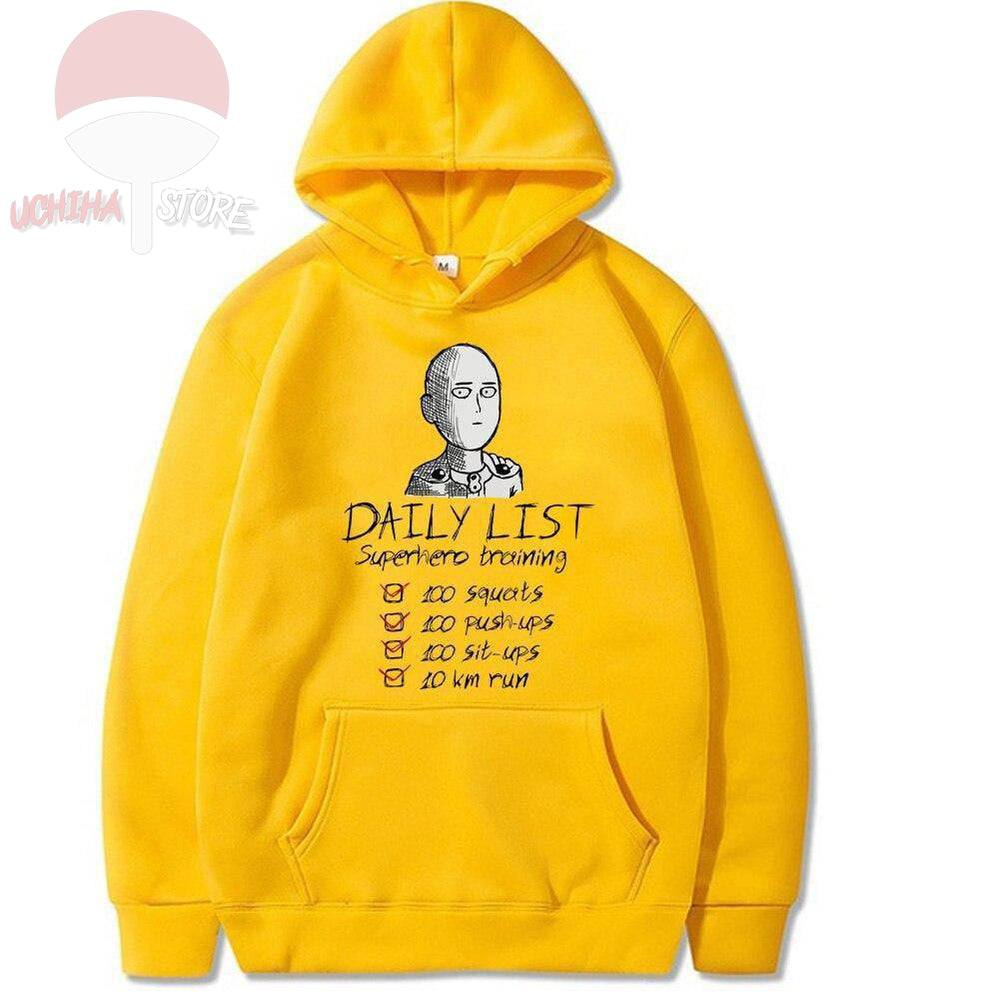 Saitama Workout Hoodie