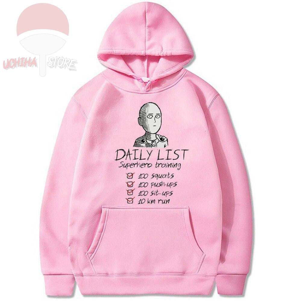Saitama Workout Hoodie