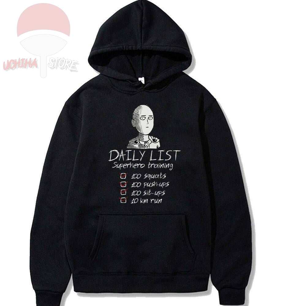 Saitama Workout Hoodie