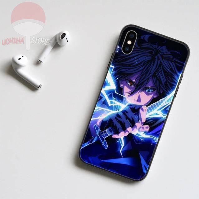 Sasuke & Kakashi LED Phone Case For iPhone