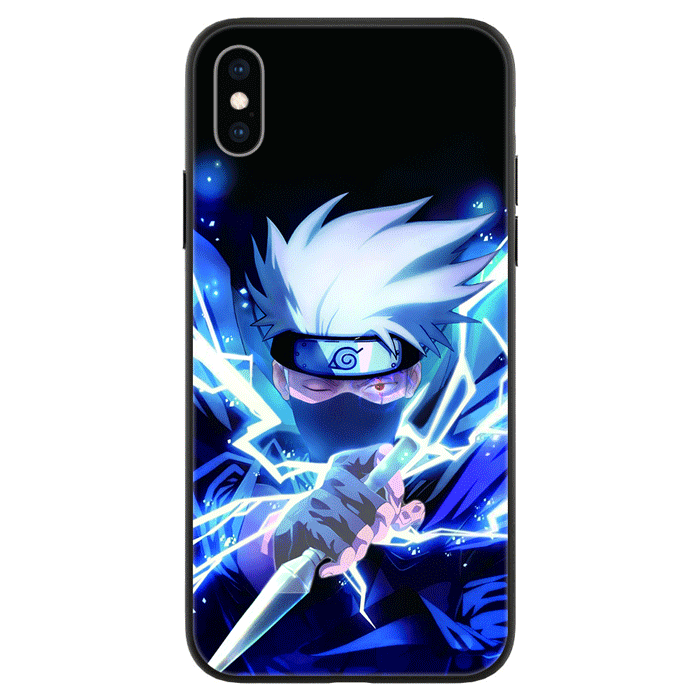 Sasuke & Kakashi LED Phone Case For iPhone