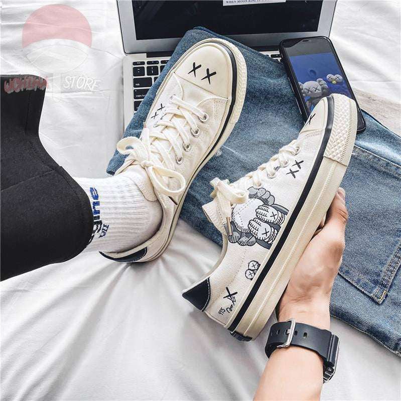 Sesame Street XX x Converse White