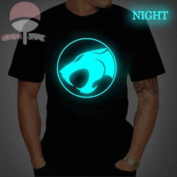 Thunder Cat Luminous Glow in The Dark T-Shirt