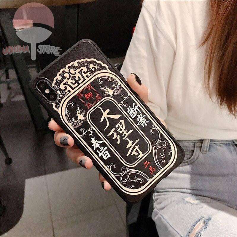 Traditional Chinese Box Pattern iPhone Case
