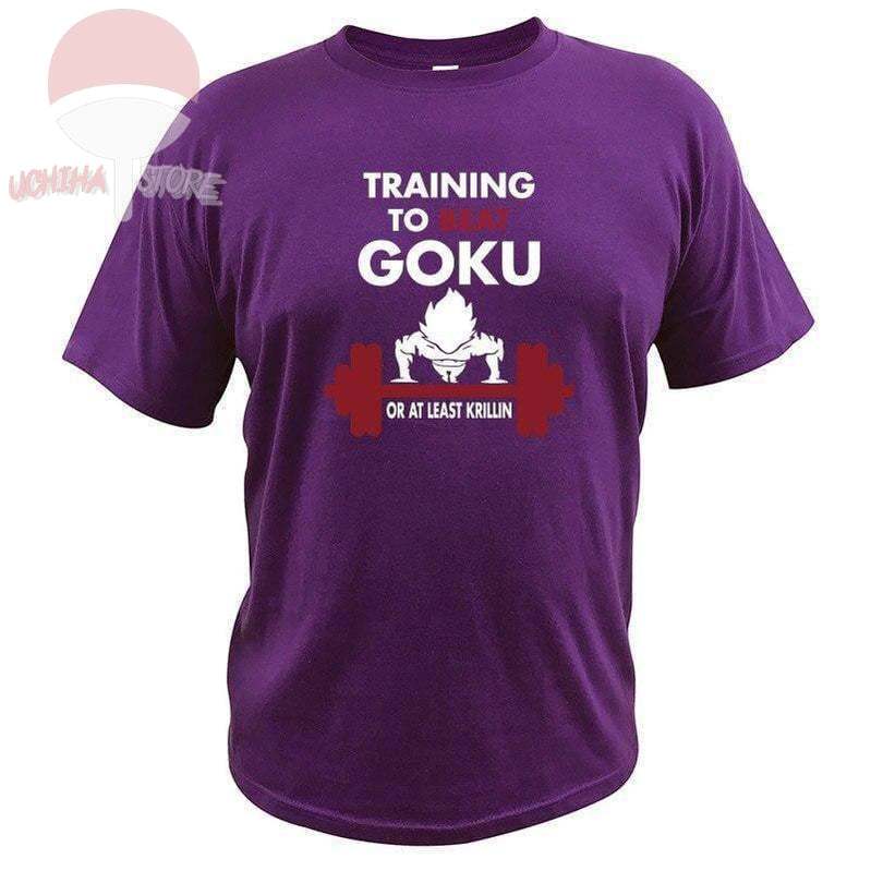 Training to Beat Goku T-shirt