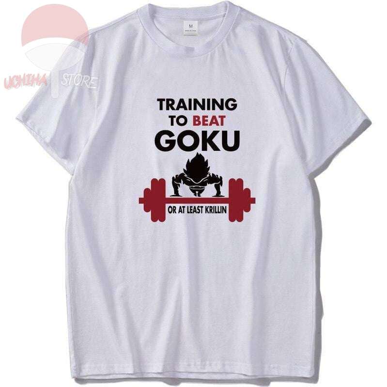 Training to Beat Goku T-shirt
