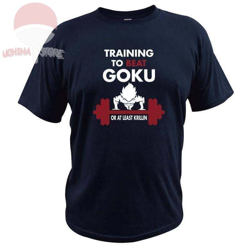 Training to Beat Goku T-shirt