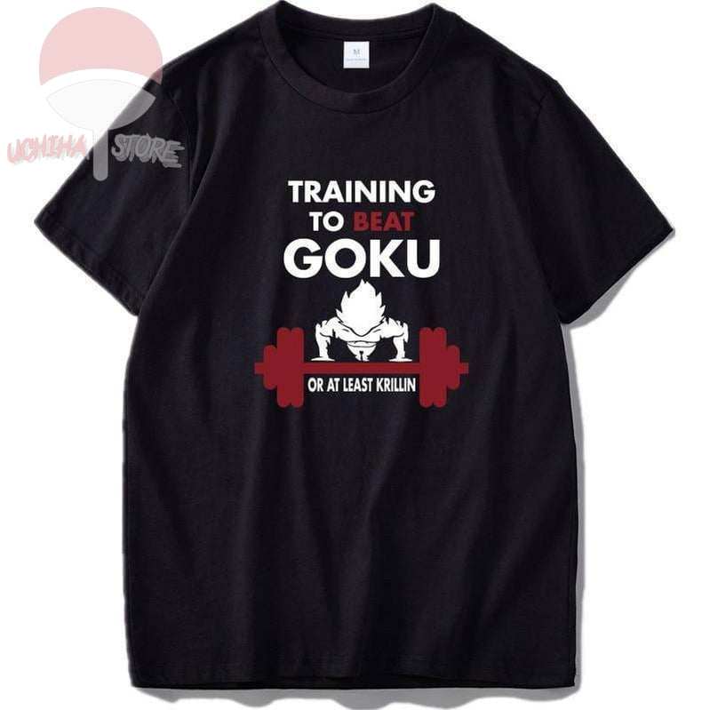 Training to Beat Goku T-shirt