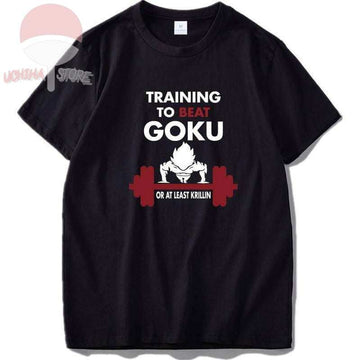 Training to Beat Goku T-shirt