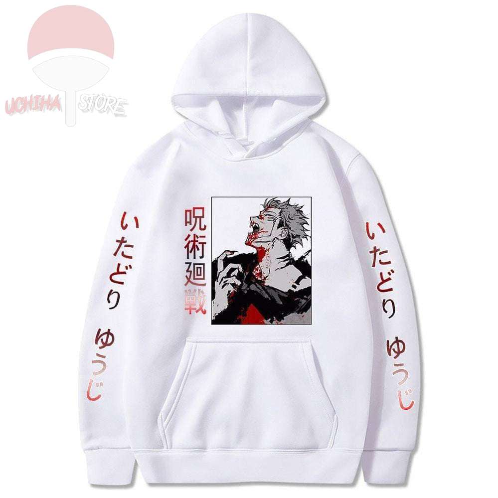 Yuji Jujutsu Kaisen Printed Hoodie