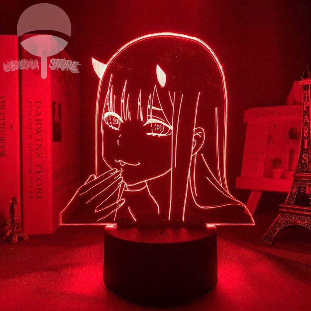 Zero Two V4 LED Light - Colorful Anime Night Lamp | Uchiha Store