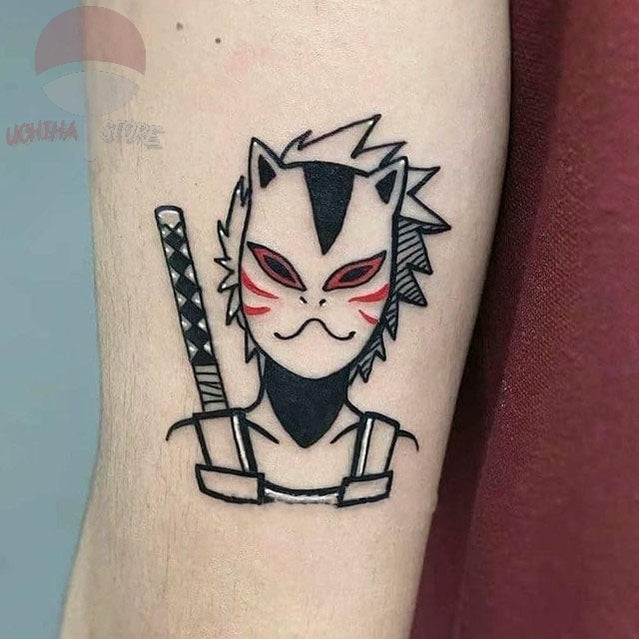 Anime Temporary Tattoo - Uchiha Store