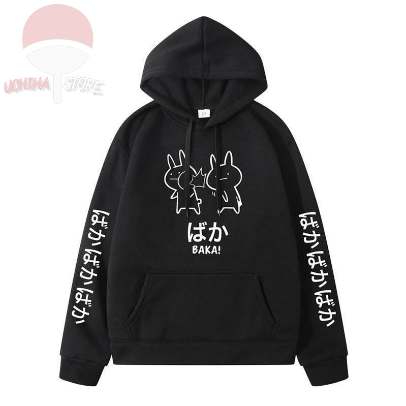 Baka Slap Hoodie - Uchiha Store