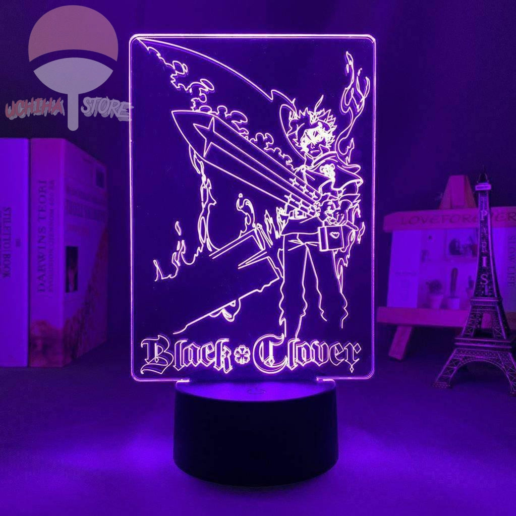 Black Clover V5 LED Light - Uchiha Store