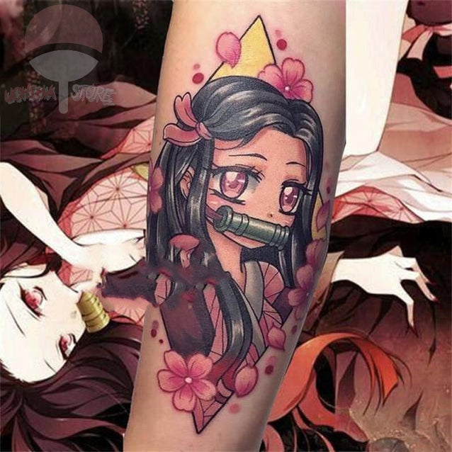 Demon Slayer Temporary Tattoo - Uchiha Store