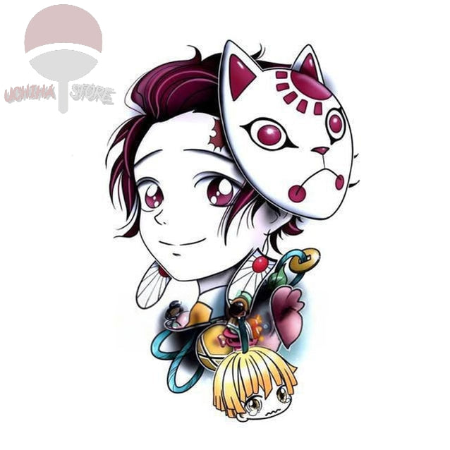 Demon Slayer Temporary Tattoo - Uchiha Store