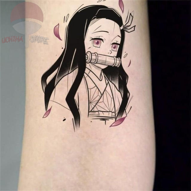 Demon Slayer Temporary Tattoo - Uchiha Store