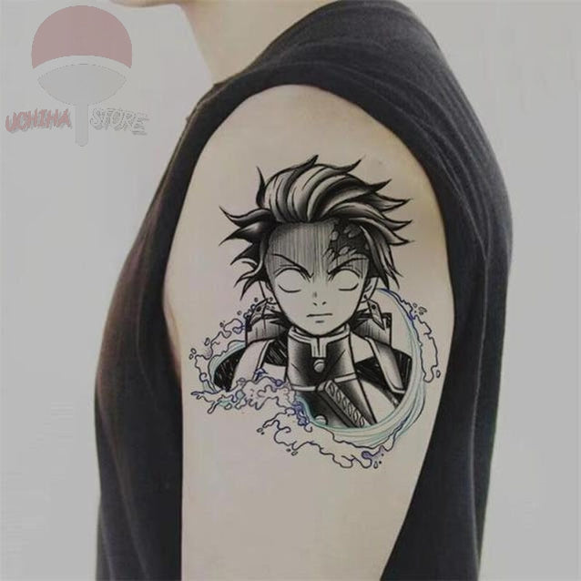 Demon Slayer Temporary Tattoo - Uchiha Store