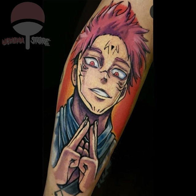 Dragon Ball, Jujutsu kaisen, Naruto Temporary Tattoos - Uchiha Store