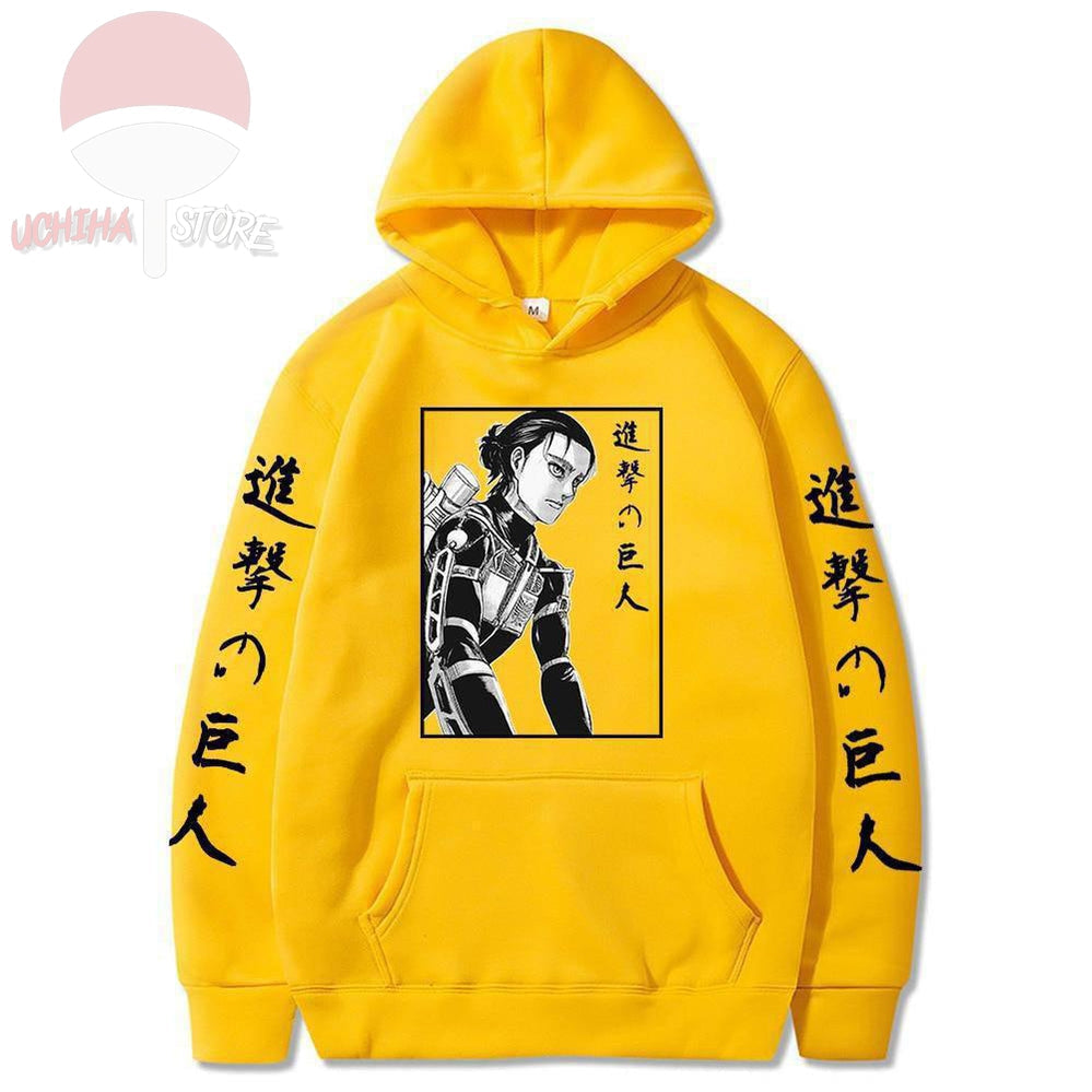 Eren New Attack on Titan Hoodie - Uchiha Store