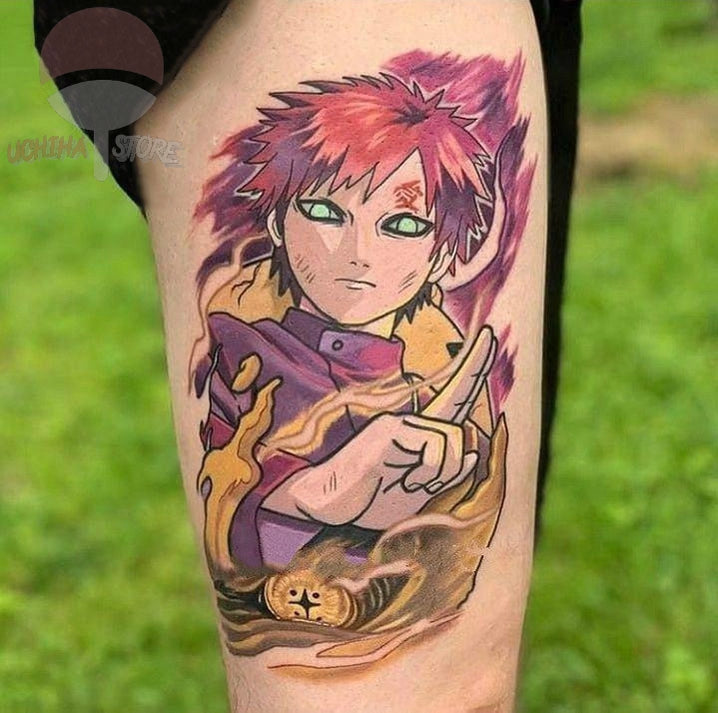 Gaara Temporary Tattoo - Uchiha Store