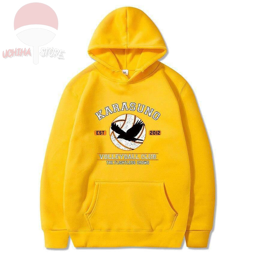 Haikyuu Karasuno Volleyball Club Hoodie - Uchiha Store