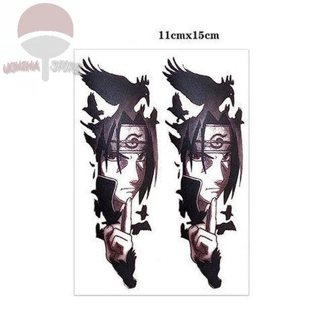 Itachi Temporary Tattoo - Uchiha Store