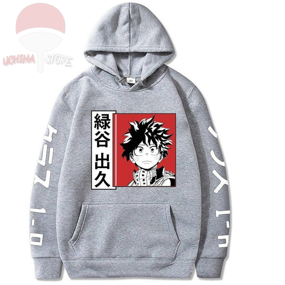 Izuku Midoriya Hero Academia Hoodie - Uchiha Store