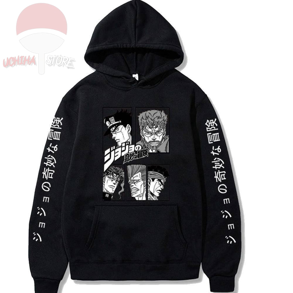 Jojo Bizarre Adventure Hoodie - Uchiha Store