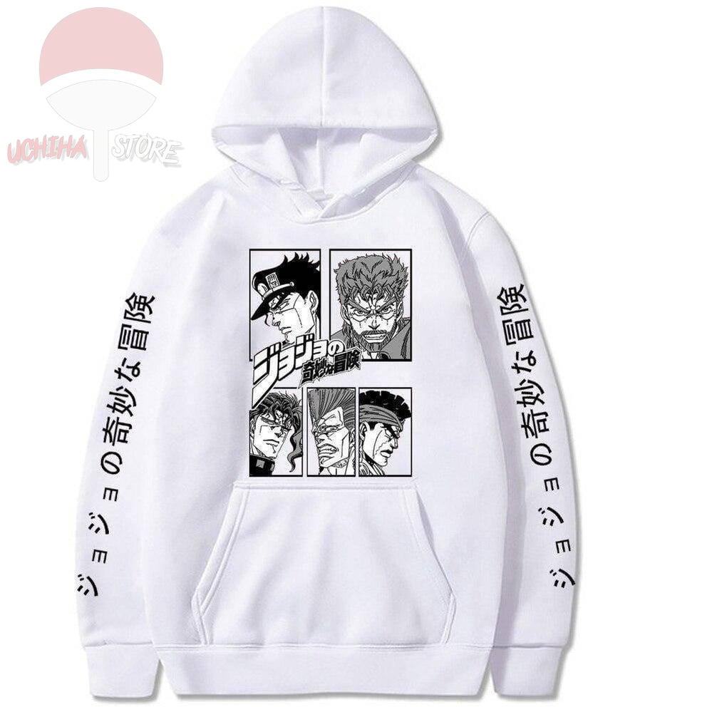 Jojo Bizarre Adventure Hoodie - Uchiha Store