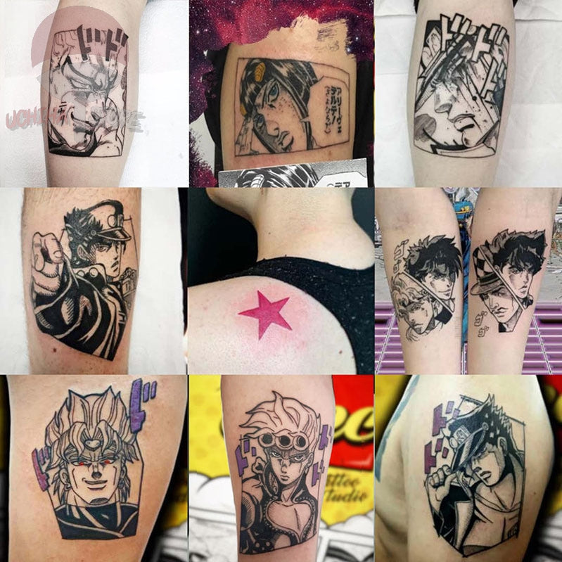 Jojo Bizarre Adventure Tattoos - Uchiha Store