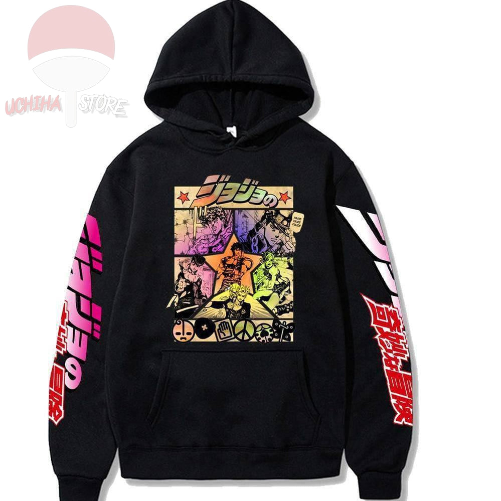 Jojo's Bizarre Adventure Hoodie - Uchiha Store