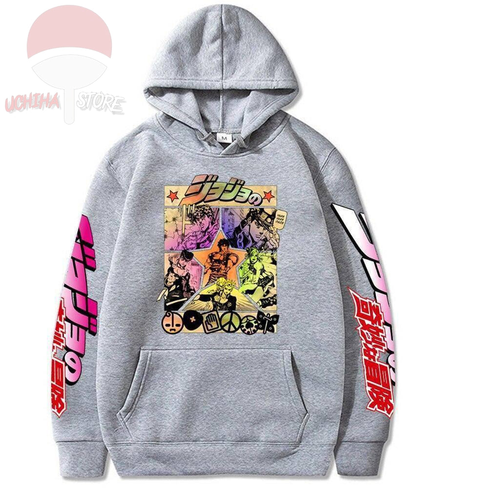 Jojo's Bizarre Adventure Hoodie - Uchiha Store