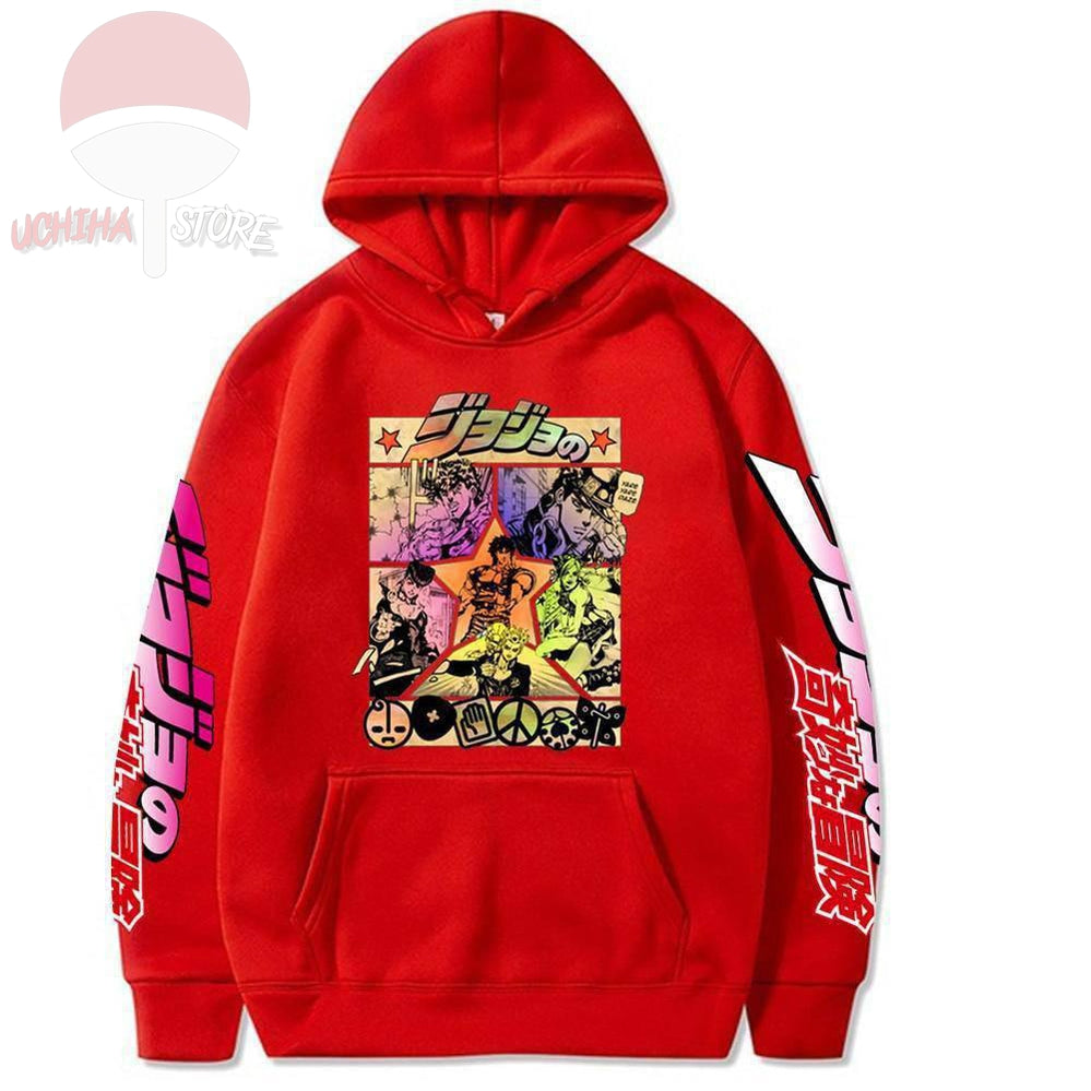 Jojo's Bizarre Adventure Hoodie - Uchiha Store