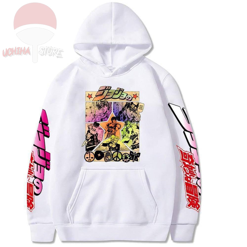 Jojo's Bizarre Adventure Hoodie - Uchiha Store