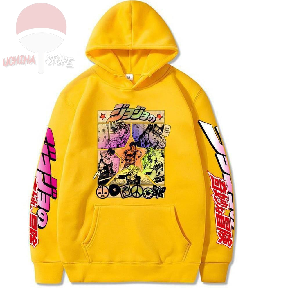 Jojo's Bizarre Adventure Hoodie - Uchiha Store