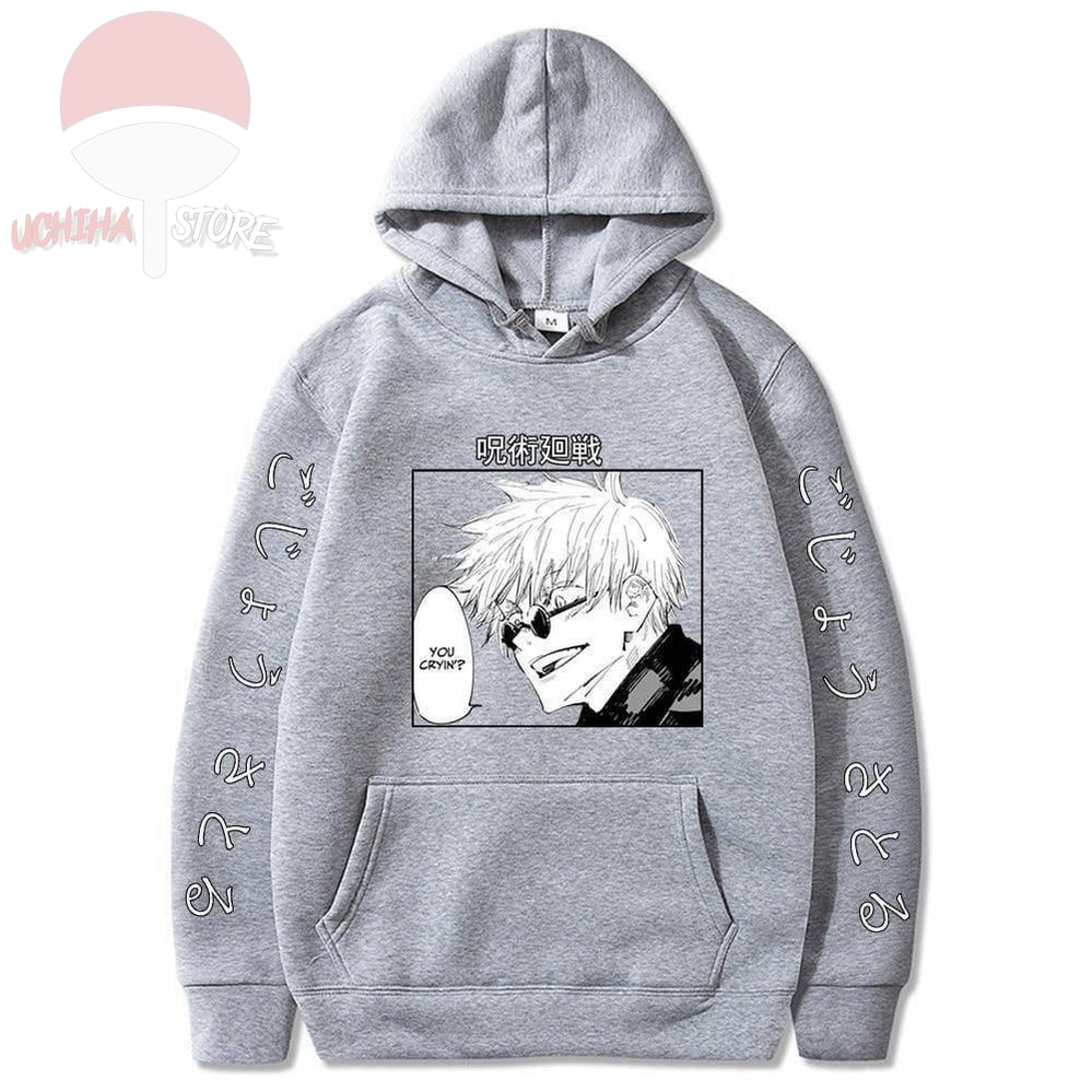 Jujutsu Kaisen Print Hoodie - Uchiha Store