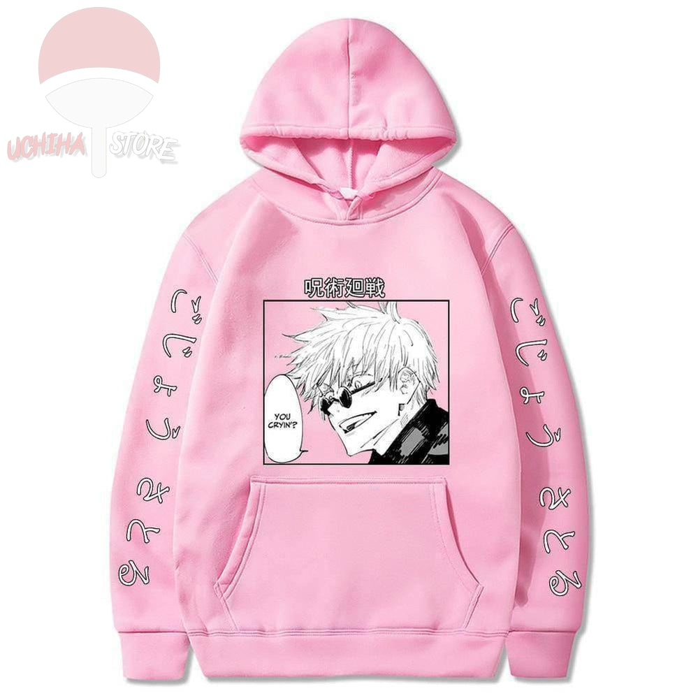 Jujutsu Kaisen Print Hoodie - Uchiha Store