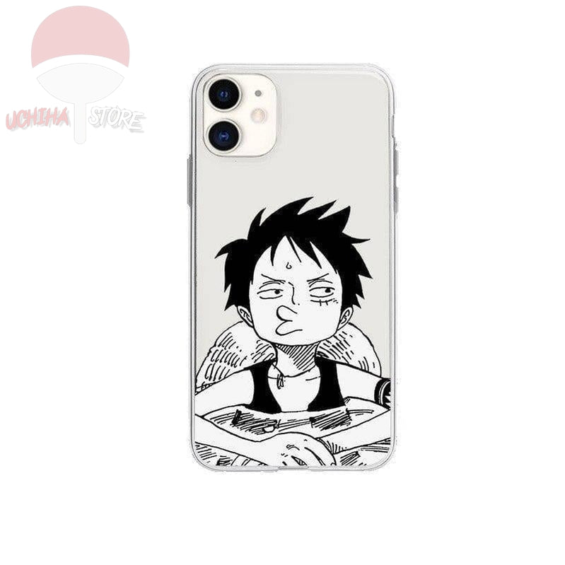 Luffy Duck Face iPhone Case - Uchiha Store