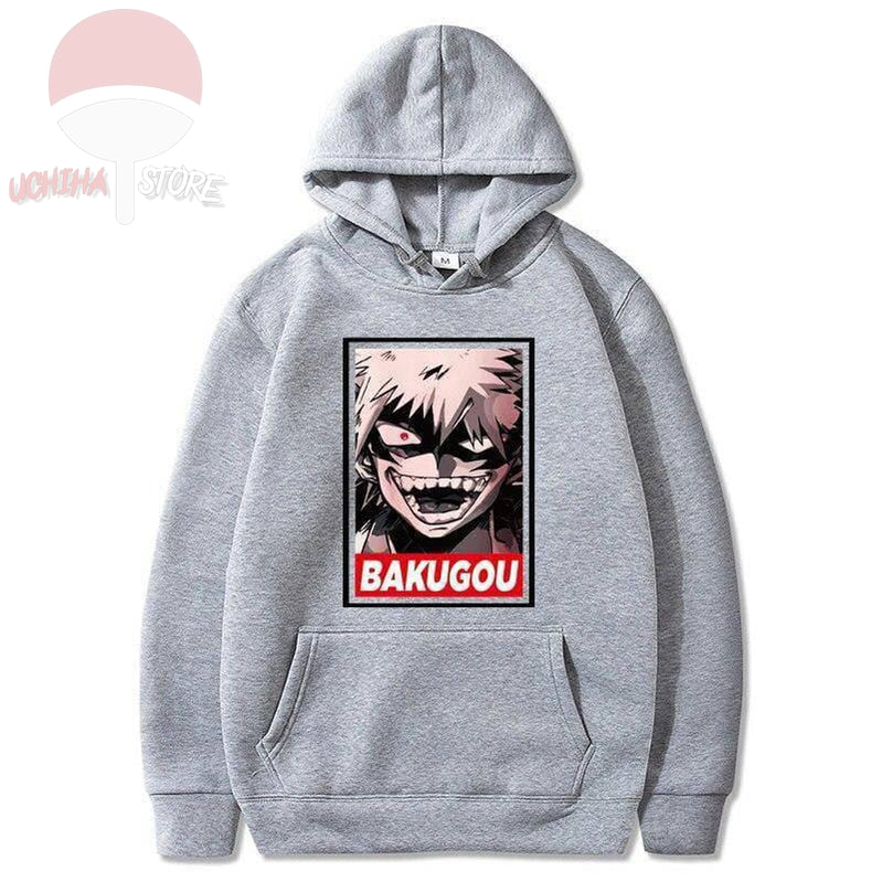 My hero academia Hoodie Bakugou - Uchiha Store