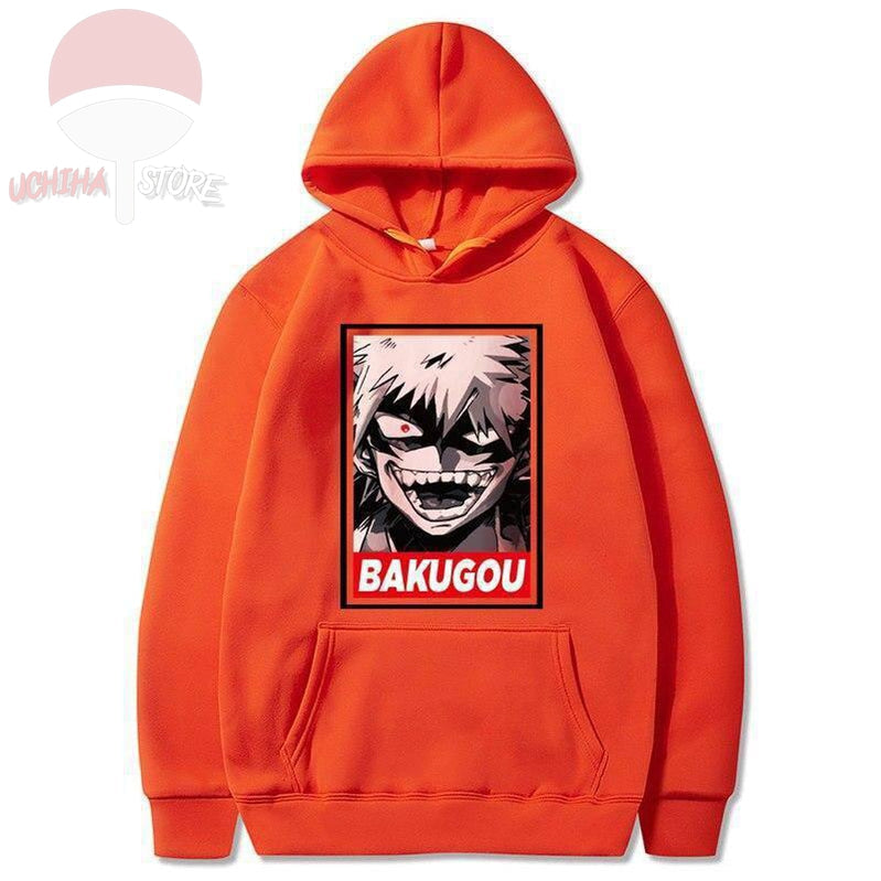 My hero academia Hoodie Bakugou - Uchiha Store