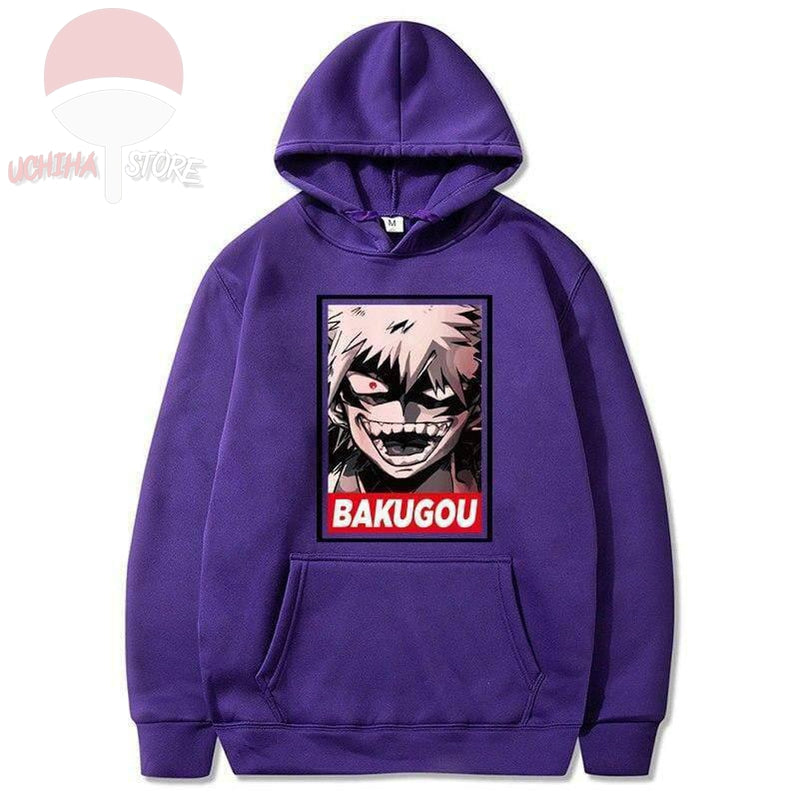 My hero academia Hoodie Bakugou - Uchiha Store