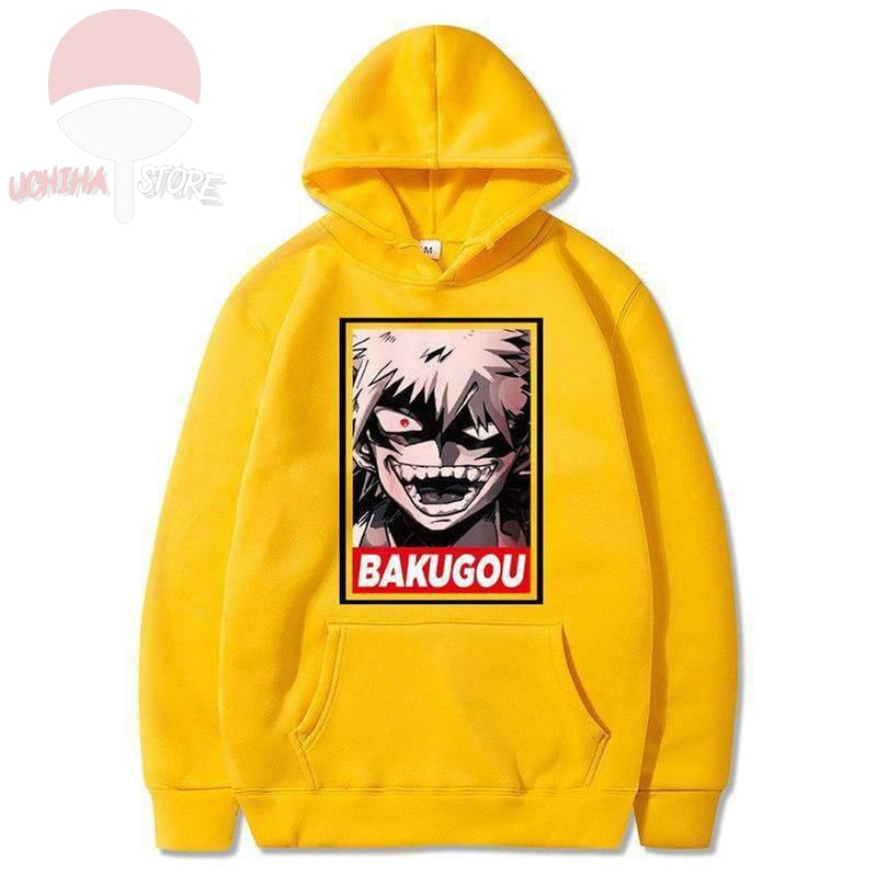 My hero academia Hoodie Bakugou - Uchiha Store