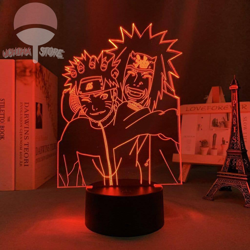 Naruto and Jiraiya LED Light - Uchiha Store