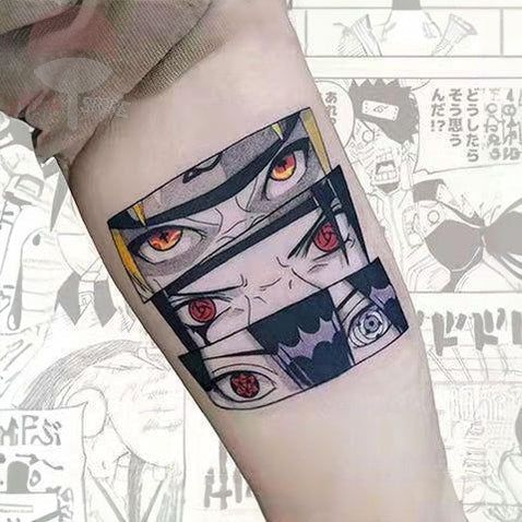 Naruto Temporary Tattoo - Uchiha Store