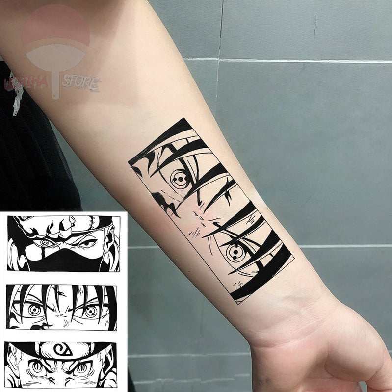 Naruto Temporary Tattoo - Uchiha Store