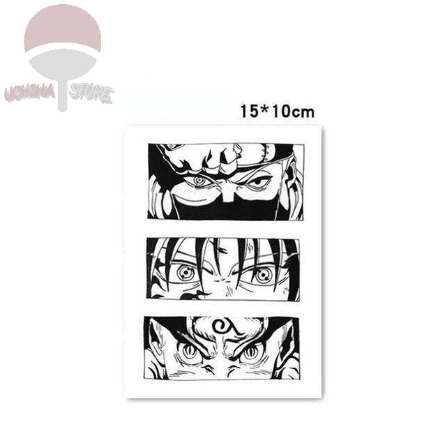 Naruto Temporary Tattoo - Uchiha Store