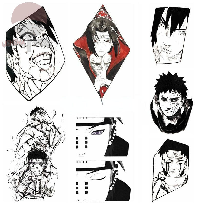 Naruto Temporary Tattoos - Uchiha Store